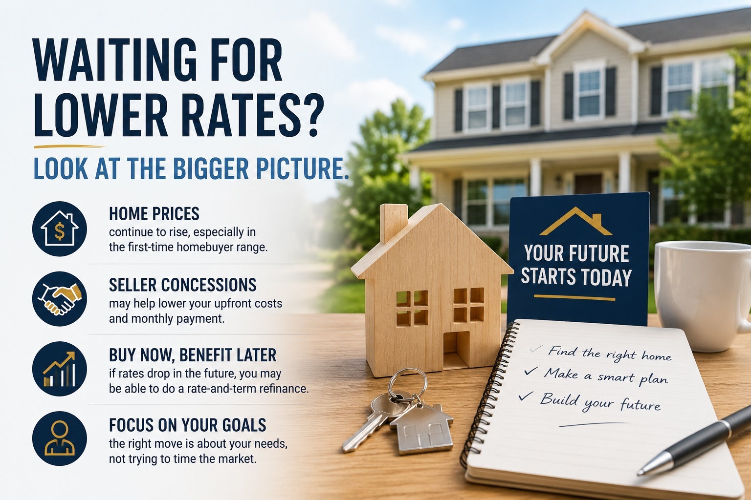 Waiting for Lower Mortgage Rates? East Valley Buyers Should Look at the Bigger Picture